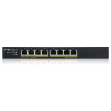 ZYXEL GS1915-8EP, 8-PORT GBE POE SMART HYBRID MODE SWITCH, STANDALONE OR NEBULAFLEX CLOUD, 60 WATT 802.3AT, DESKTOP, FANLESS (Espera 4 dias) en Huesoi