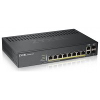 Zyxel GS1920-8HPV2 Gestionado Gigabit Ethernet (10/100/1000) Energía sobre Ethernet (PoE) Negro (Espera 4 dias) en Huesoi