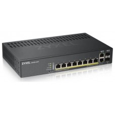 Zyxel GS1920-8HPV2 Gestionado Gigabit Ethernet (10/100/1000) Energía sobre Ethernet (PoE) Negro (Espera 4 dias) en Huesoi
