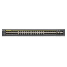 ZyXEL GS1920-48HPv2 Switch 44xGbE PoE 2xSFP 4xComb en Huesoi