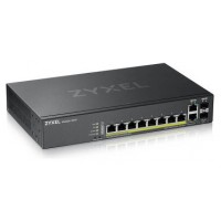 Zyxel GS2220-10HP-EU0101F switch Gestionado L2 Gigabit Ethernet (10/100/1000) Energía sobre Ethernet (PoE) Negro (Espera 4 dias) en Huesoi
