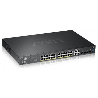 Zyxel GS2220-28HP-EU0101F switch Gestionado L2 Gigabit Ethernet (10/100/1000) Energía sobre Ethernet (PoE) Negro (Espera 4 dias) en Huesoi