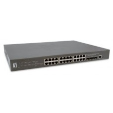 SWITCH GESTIONABLE LEVELONE L3 GTP-2871 24P GIGA POE en Huesoi