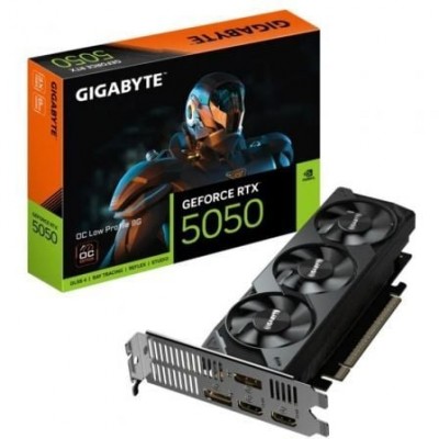TARJETA GRAFICA GIGABYTE RTX5050 OC LP 8G en Huesoi TARJETA GRAFICA GIGABYTE RTX5050 OC LP 8G en Huesoi