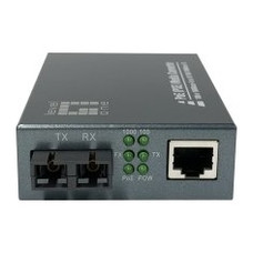 CONVERSOR DE MEDIOS GIGABIT LEVELONE RJ45 A SC, PoE en Huesoi CONVERSOR DE MEDIOS GIGABIT LEVELONE RJ45 A SC, PoE en Huesoi