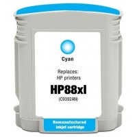 INK-POWER CARTUCHO COMP. HP Nº88XL CYAN C9391AE en Huesoi