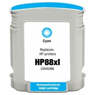 INK-POWER CARTUCHO COMP. HP Nº88XL CYAN C9391AE en Huesoi