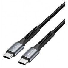 CABLE USB-C A USB-C 1 M NEGRO/GRIS VENTION (Espera 4 dias) en Huesoi