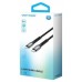 CABLE USB-C A LIGHTNING TRENZADO 1 M NEGRO VENTION (Espera 4 dias) en Huesoi