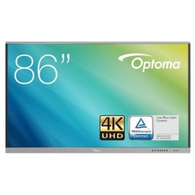 Optoma 5861RK pizarra y accesorios interactivos 2,18 m (86") 3840 x 2160 Pixeles Pantalla táctil Negro (Espera 4 dias) en Huesoi