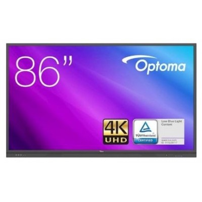 Optoma 3861RK Pantalla Interac. 86" 4K UHD S3 en Huesoi