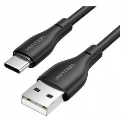 CABLE USB-A A USB-C 1 M NEGRO VENTION (Espera 4 dias) en Huesoi