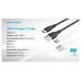 CABLE USB-A A USB-C 1 M NEGRO VENTION (Espera 4 dias) en Huesoi