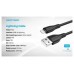 CABLE 2.0 USB A LIGHTNING 1 M NEGRO VENTION (Espera 4 dias) en Huesoi