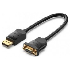 CONVERSOR DISPLAYPORT/M A VGA/H 0.15 M NEGRO VENTION (Espera 4 dias) en Huesoi