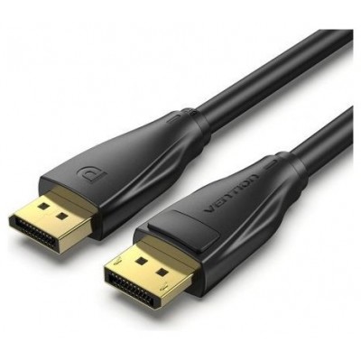 CABLE DISPLAYPORT 1.4 8K DP/M-DP/M 2 M NEGRO VENTION (Espera 4 dias) en Huesoi