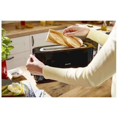 TOSTADORA PHILIPS HD2590/90 1030W NEGRO en Huesoi