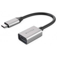ADAPTADOR HYPERDRIVE USB-C MACHO A USB-A HEMBRA en Huesoi