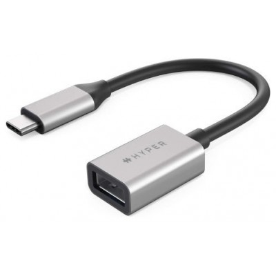 ADAPTADOR HYPERDRIVE USB-C MACHO A USB-A HEMBRA en Huesoi