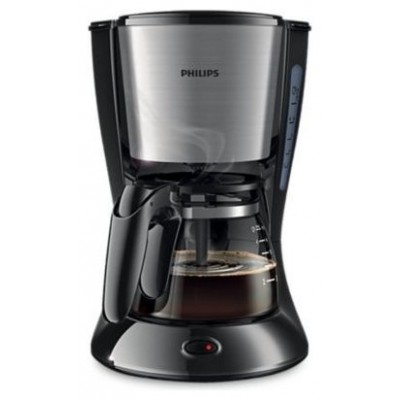 CAFETERA DE GOTEO PHILIPS HD7435/20  PARA 6 TAZAS NEGRO en Huesoi
