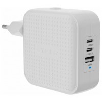 HYPER 70W USB-C GAN TRAVEL CHARGER (3C+1A) - WHITE en Huesoi