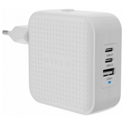 HYPER 70W USB-C GAN TRAVEL CHARGER (3C+1A) - WHITE en Huesoi