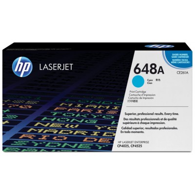 TONER HP CE261A Nº648A CIAN 11.000PAG (Espera 4 dias) en Huesoi
