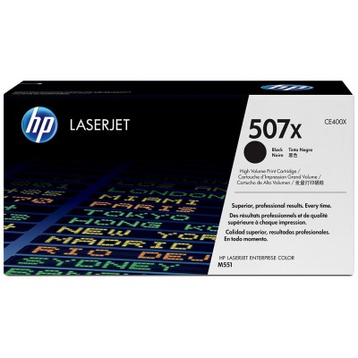 TONER HP CE400X Nº507X NEGRO 11.000PAG ALTA (Espera 4 dias) en Huesoi