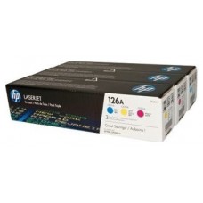 TONER HP CF341A Nº 126A PACK TRICOLOR C/M/Y (Espera 4 dias) en Huesoi