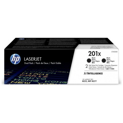 TONER HP CF400XD Nº201X PACK 2 TONER (Espera 4 dias) en Huesoi