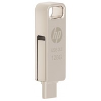 USB 3.2 HP 128GB X206C OTG TYPE-C METAL en Huesoi