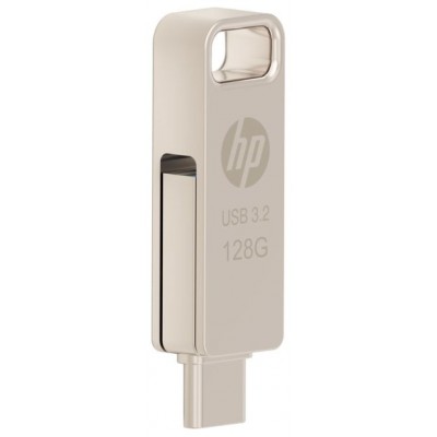 USB 3.2 HP 128GB X206C OTG TYPE-C METAL en Huesoi