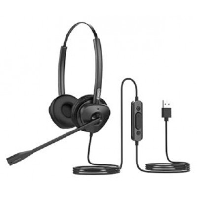 Fanvil HT302-U Auriculares Doble,Puerto USB, ENC en Huesoi