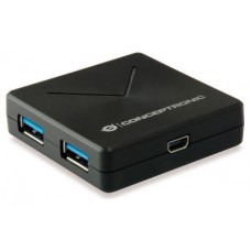 HUB USB 3.0 CONCEPTRONIC HUBBIES02B 4 PUERTOS USB 3.0 en Huesoi