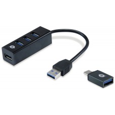 HUB USB 3.0 CONCEPTRONIC HUBBIES04B 4 PUERTOS USB 3.0 en Huesoi