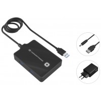HUB USB3.0 CONCEPTRONIC HUBBIES11B 4 PUERTOS Y CABLE en Huesoi