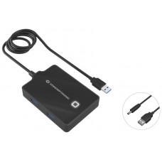 HUB USB3.0 CONCEPTRONIC HUBBIES11B 4 PUERTOS Y CABLE en Huesoi