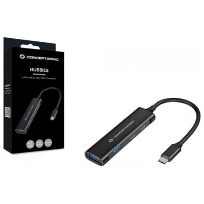 HUB USB 3.0 CONCEPTRONIC HUBBIES12B 4 PUERTOS USB 3.2 en Huesoi