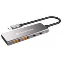 HUB USB 3.2 Conceptronic HUBBIES15G 4-Port USB 3.2 Gen en Huesoi