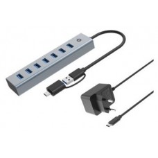 HUB USB 3.0 CONCEPTRONIC HUBBIES21GP 7 PUERTOS  USB-C en Huesoi