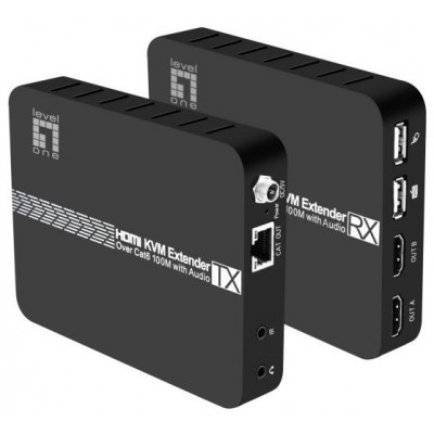 EXTENSOR HDMI 4K + USB + AUDIO SOBRE CAT6 HASTA 100 en Huesoi