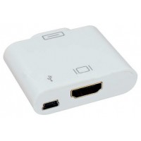 Conector HDMI+MiniUSB - IPAD/IPHONE/IPOD (Espera 2 dias) en Huesoi