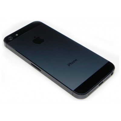Carcasa trasera Iphone 5 Negra (Espera 2 dias) en Huesoi