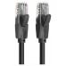 CABLE DE RED LATIGUILLO RJ45 UTP CAT6 AWG26 1 M NEGRO VENTION (Espera 4 dias) en Huesoi