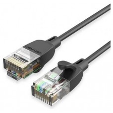 CABLE DE RED LATIGUILLO RJ45 UTP CAT6A 1 M NEGRO VENTION (Espera 4 dias) en Huesoi