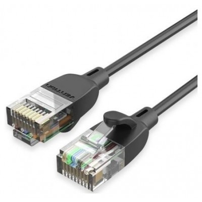 CABLE DE RED LATIGUILLO RJ45 UTP CAT6A 5 M NEGRO VENTION (Espera 4 dias) en Huesoi