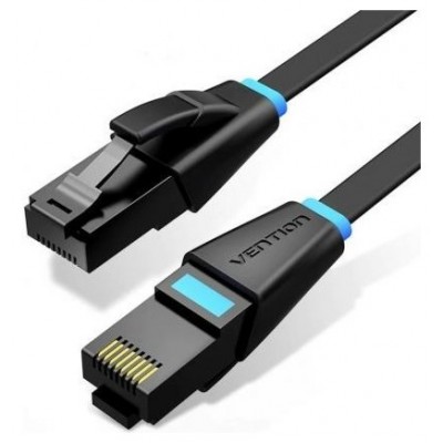 CABLE DE RED LATIGUILLO RJ45 UTP CAT6A AWG32 50 M NEGRO VENTION (Espera 4 dias) en Huesoi
