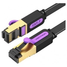 CABLE DE RED LATIGUILLO RJ45 CAT.7 STP AWG30 2 M NEGRO VENTION (Espera 4 dias) en Huesoi