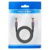 CABLE DE RED LATIGUILLO RJ45 CAT.7 STP AWG30 2 M NEGRO VENTION (Espera 4 dias) en Huesoi