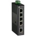 SWITCH INDUSTRIAL CARRIL DIN LEVEL ONE 5P 10/100 en Huesoi